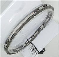 Bracciale Zancan Uomo Acciaio in Acciaio Zirconia EHB092 - EHB092